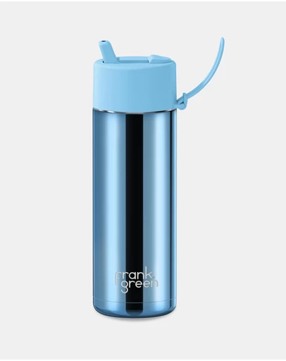 Frank Green - 20oz Ceramic Reusable Bottle with Flip Straw Lid