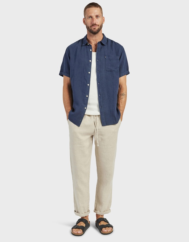 Academy Brand - Hampton Linen S/S Shirt