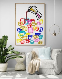 Inka Arthouse - Lot's Of Coffee by Paige Byrne