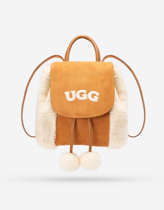 Ozwear Connection Uggs - Ugg Pompom Fluffy Backpack
