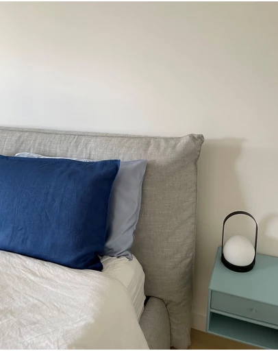SILK MAGNOLIA - French Linen Pillowcase