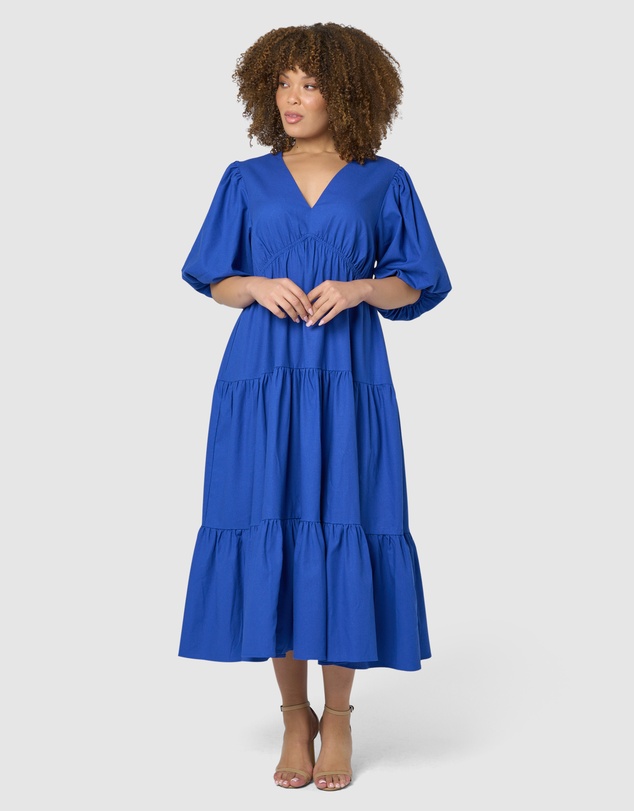 Pink Dusk by Curve Project - Only Girl Midi Dress