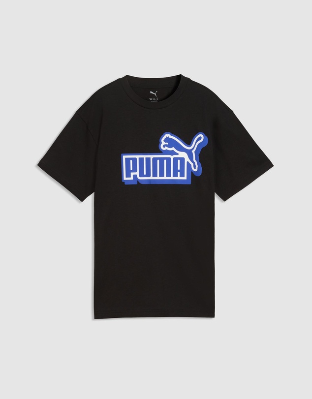 Puma - Essentials Logo Relaxed Front Graphic T-Shirt - Teens