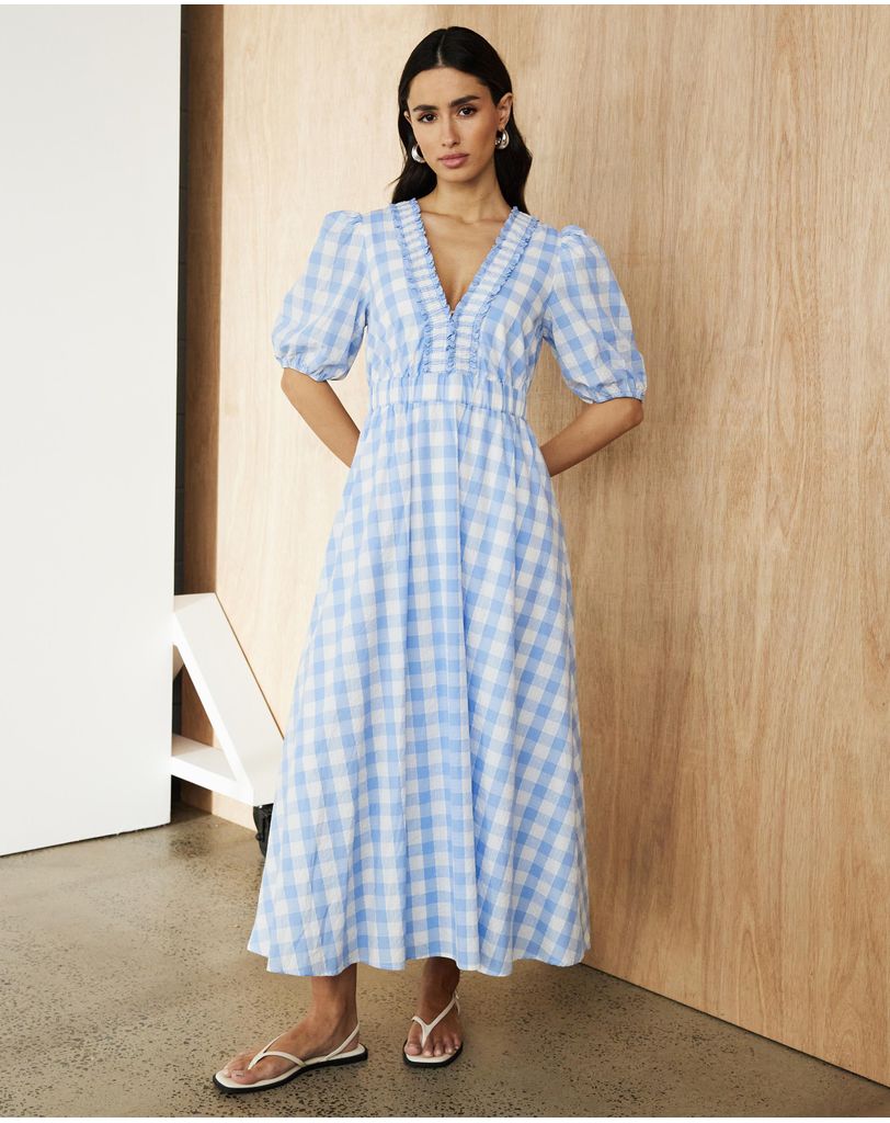 chinese dress ladies Wedelia Print Midi Dress