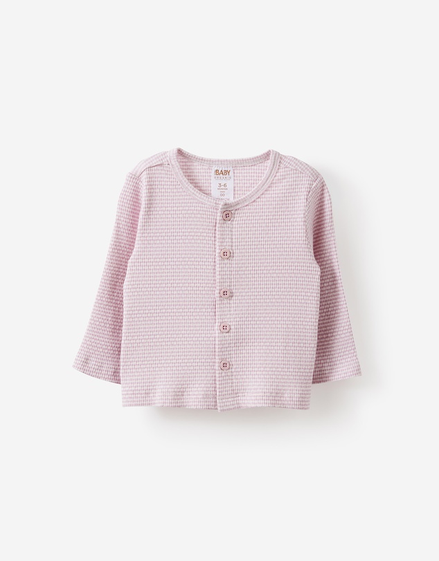 Cotton On Kids - Organic Pointelle Cardigan