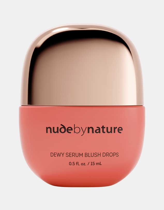 Nude by Nature - Dewy Serum Blush Drops 03 Peach Crush