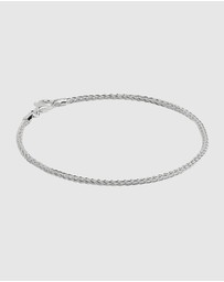 Najo - Kinetic Men's Silver Bracelet (21cm)