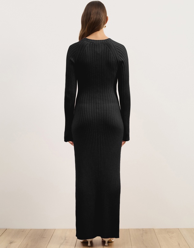 Atmos&Here - Avery Rib Knit Maxi Dress
