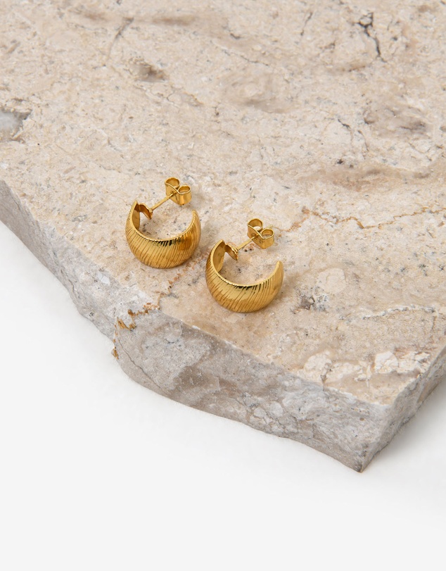 Forcast - Lyra Small Hoop Earrings