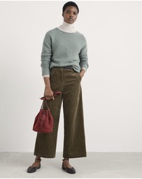 Seasalt - Seasalt Cornwall Green Asphodel Trousers