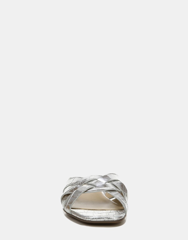 Naturalizer - Ashford Slide - Silver Croc