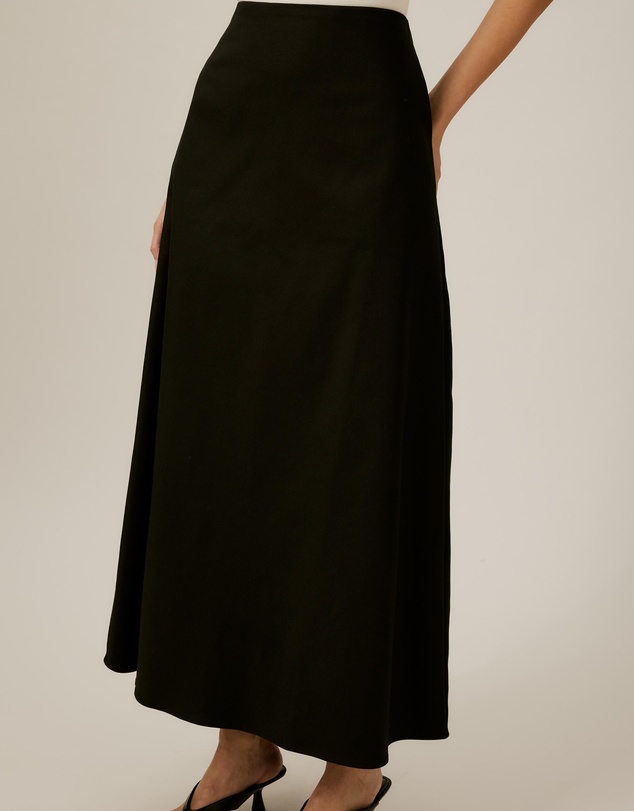 Tussah - A-Line Midi Skirt