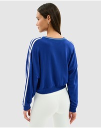 Splits59 - Ellie Fleece V-Neck Sweatshirt