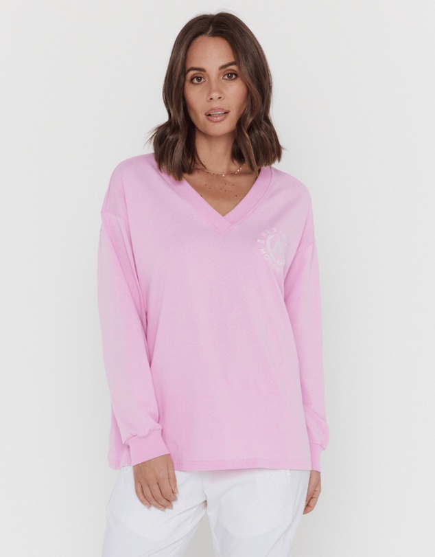 ALEXANDRA - Jossy Long Sleeve Top Pink