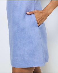 AERE - Haisley Linen Mini Dress