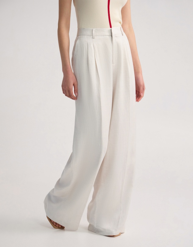 Oxford - Cameron Pleat Front Pant