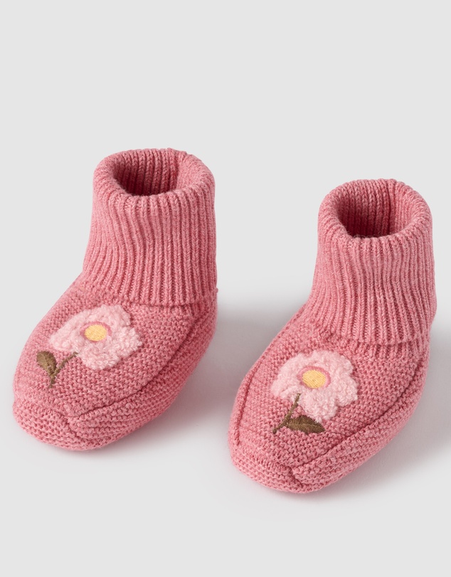 Purebaby - Magical Forest Knitted Bootie -Kids-Babies