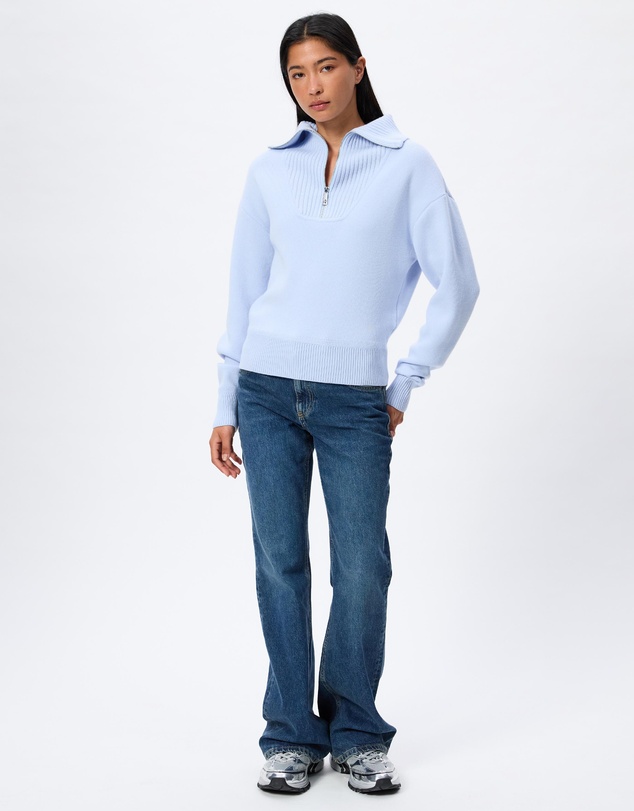 Perfect Moment - Half Zip Fleece Top