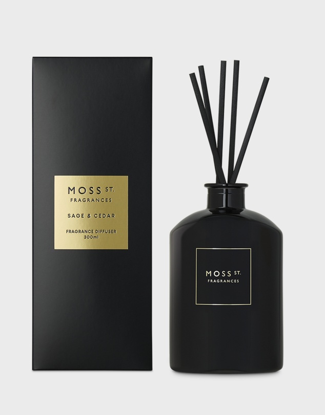 Moss St Fragrances - Sage & Cedar Fragrance Diffuser 300ml