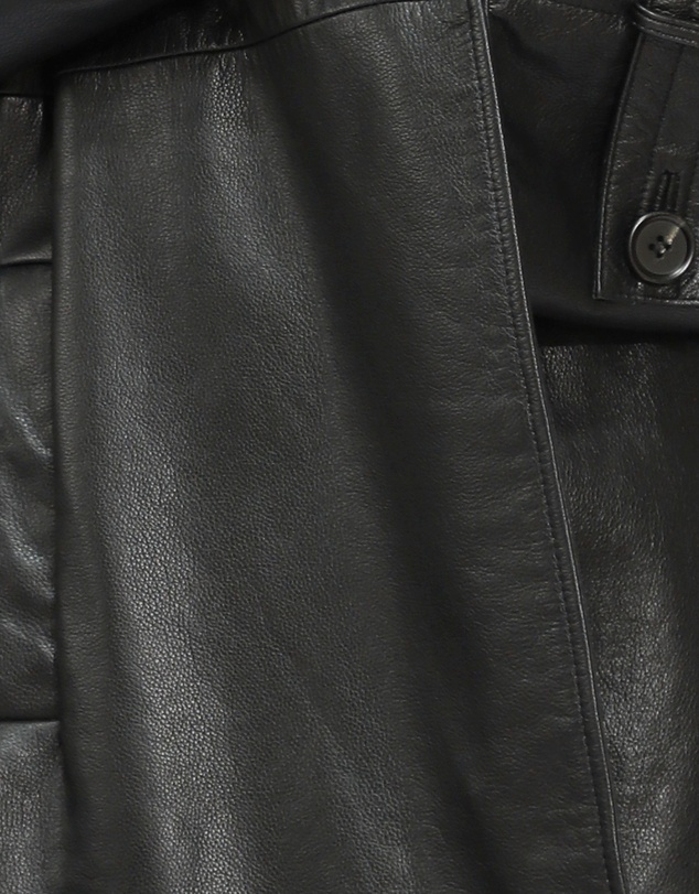 Belle & Bloom - Forevermore Leather Trench Coat