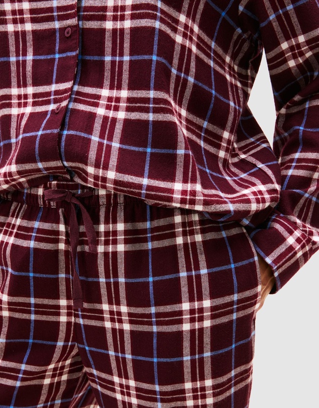 Tommy Hilfiger - Essential Flannel Long Sleeve Pyjama Set