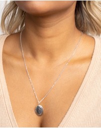 Lovisa - Antique Silver Mixed Locket Layered Necklace