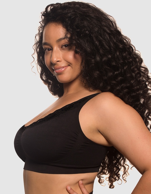 B Free Intimate Apparel - Lace Minimiser Bra (C-D-DD-E-F) Cup