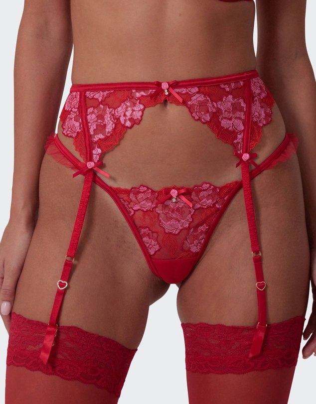 Bras N Things - Enchanted Everlasting Suspender - Red