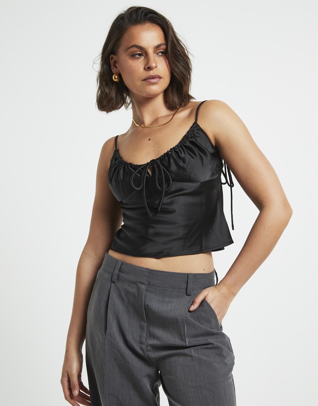 Alice In The Eve - Ruby Romantic Slip Top