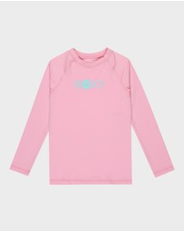 Roxy - Girls 2 to 7 Essential Long Sleeve Rash Vest