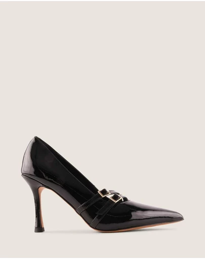 Shelly Shen - Jagger High Heel Pumps Black Patent