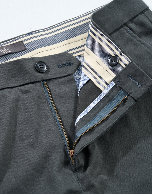 3 Wise Men - 3 Wise Men Cayden Chino Pant - Dark Charcoal