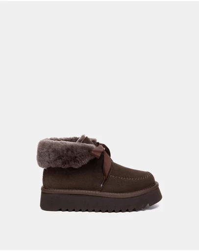 EVERAU - Australian Shepherd Ugg Cozira Cow Suede Upper UGG Boots