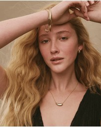 Najo - La Muse Yellow Gold Necklace (45cm+ext)