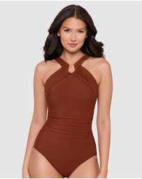 Miraclesuit Swimwear  - Rock Solid Aphrodite High Neck Shaping Swimsuit