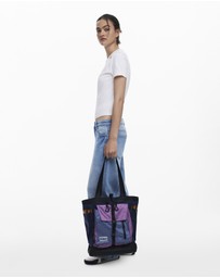 Desigual - Large nylon tote backpack