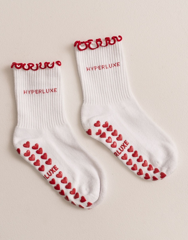 HyperLuxe The Label - Pilates Crew Sock