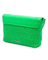 Pre-Loved by Azura Reborn - Pre-Loved Matelasse Leather Crystal Flap Shoulder Bag