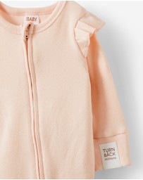 Cotton On Kids - Growie Long Sleeve Rib Romper