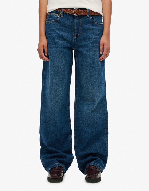 Superdry - Mid Rise Wide Leg Jean