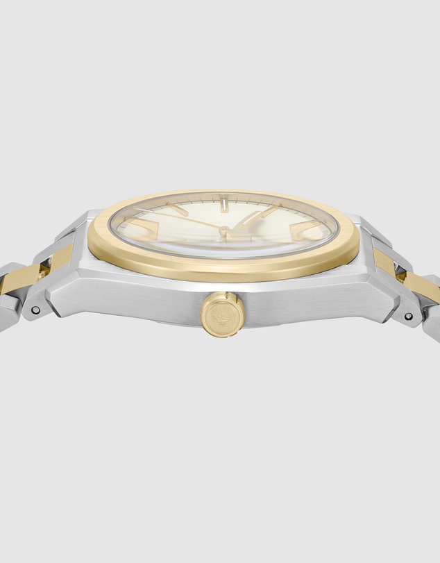 Emporio Armani - Two Tone Analogue Watch