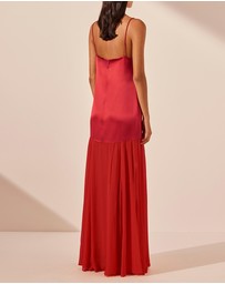 Shona Joy - Moraya Dropped Waist Maxi Dress