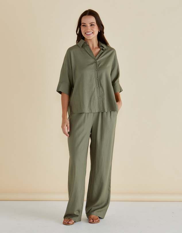 Betty Basics - Lynwood Linen Shirt