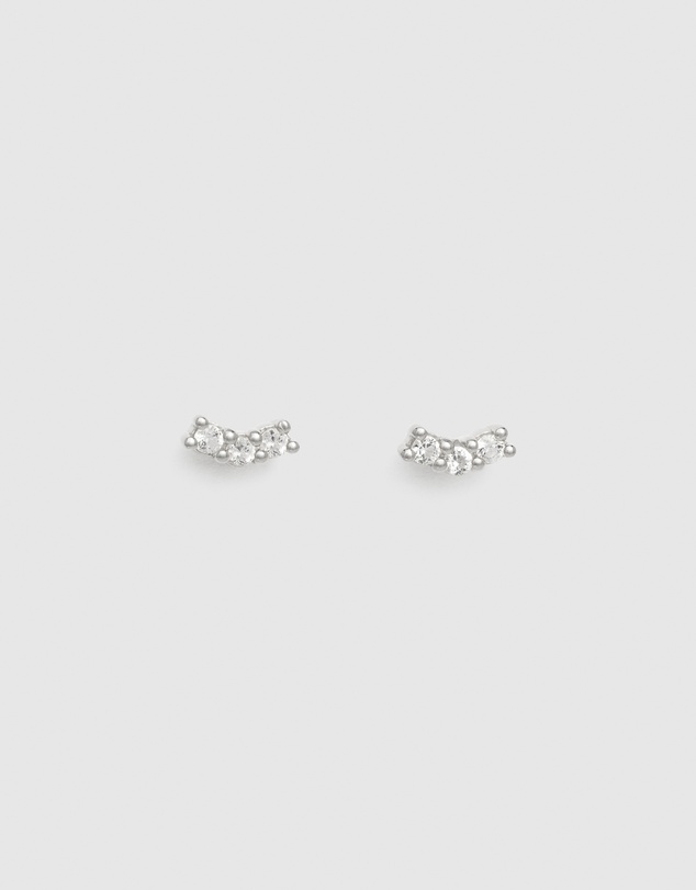 Kirstin Ash - Contour Topaz Studs
