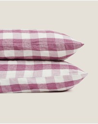 Carlotta + Gee - 100% Linen Pillowcase Set