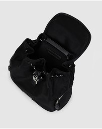 Karl Lagerfeld - Ikon Nylon Small Flap Backpack