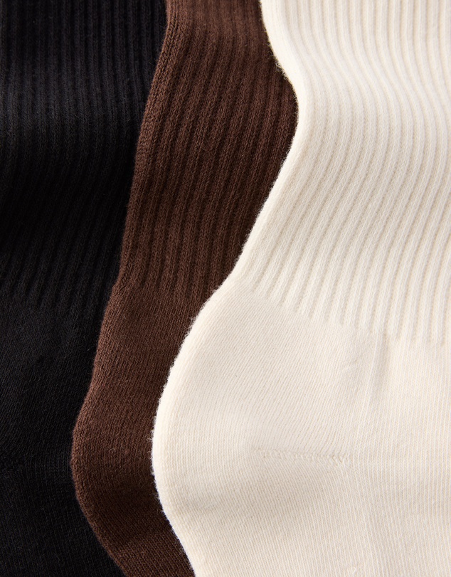 Cotton On - 3 Pack Essential Crew Socks