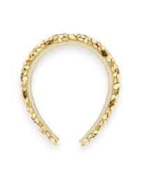 Morgan & Taylor - Camellia Headband in Gold