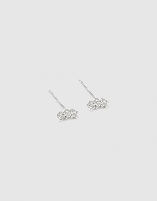 Kirstin Ash - Contour Topaz Studs