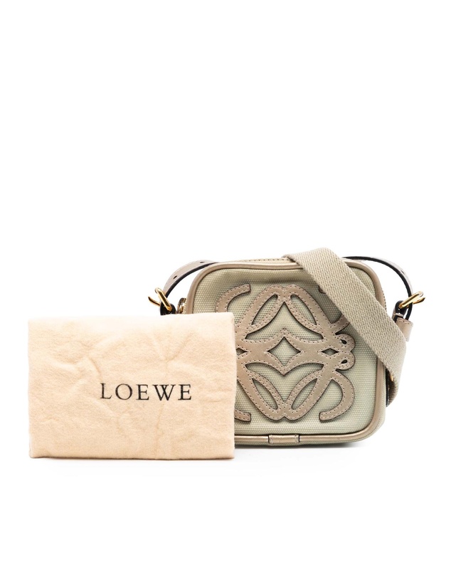 Pre-Loved by Azura Reborn - Pre-Loved Mini Canvas Anagram Crossbody